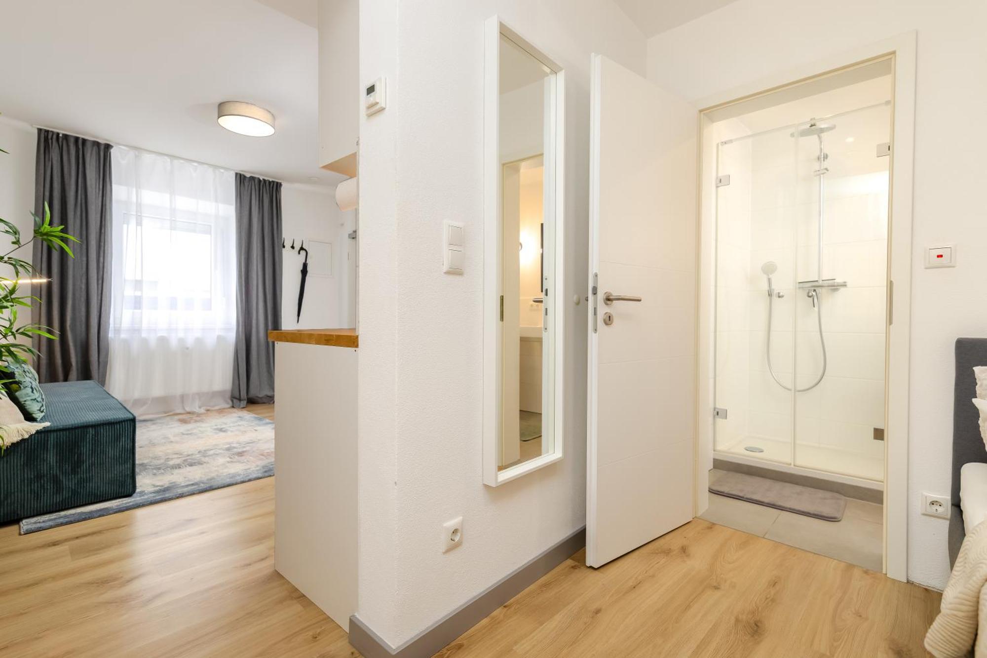 Modernes Apartment - Zentrale Lage - Kostenloses Parken Amberg Buitenkant foto